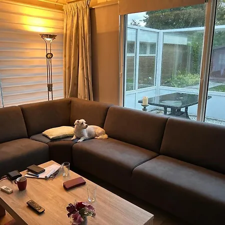 Strandnaher Nr 156 Grosser, Uneinsehbarer Garten, 1,60 M Hoch Eingezaeunt Am Ende Des Parks, Sehr Ruhig בית נופש Sint Maartensvlotbrug