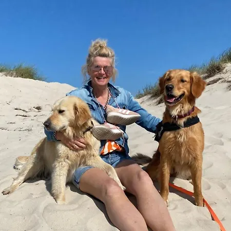 Strandnaher Nr 156 Grosser, Uneinsehbarer Garten, 1,60 M Hoch Eingezaeunt Am Ende Des Parks, Sehr Ruhig בית נופש *